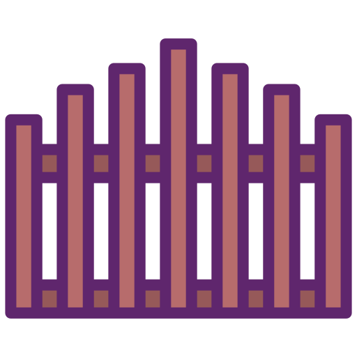 clôture Flaticons Lineal Color Icône