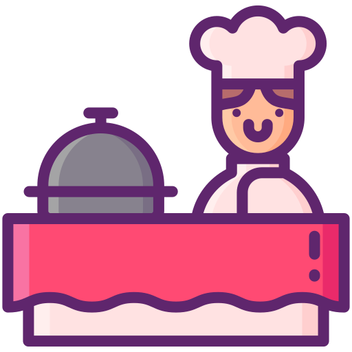 gastronomie Flaticons Lineal Color icon