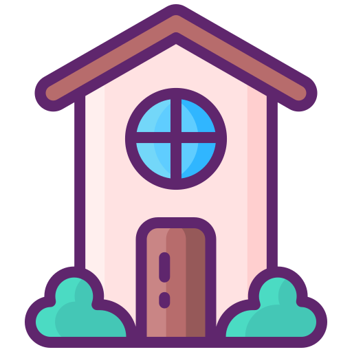 casa Flaticons Lineal Color icona