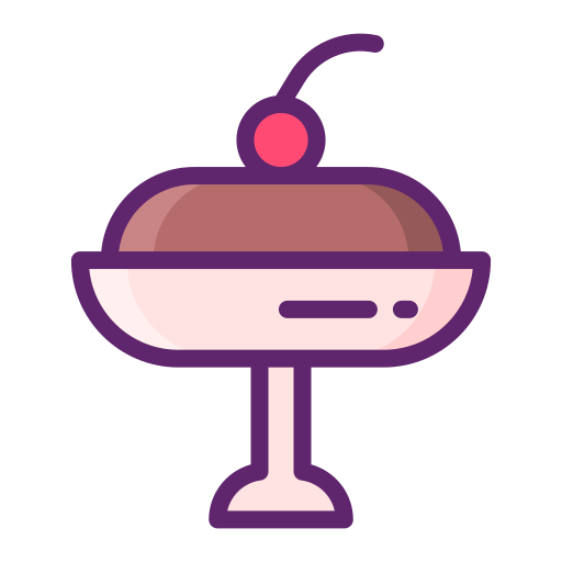 dessert Flaticons Lineal Color icon