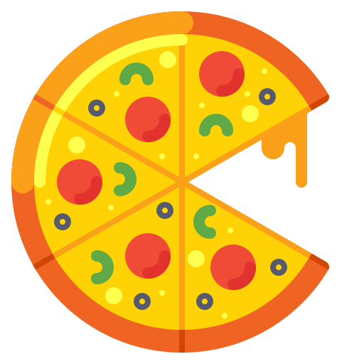 pizza Flaticons Flat Ícone