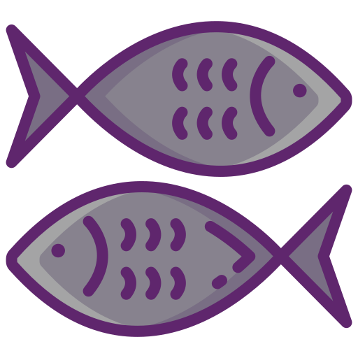 생선 Flaticons Lineal Color icon