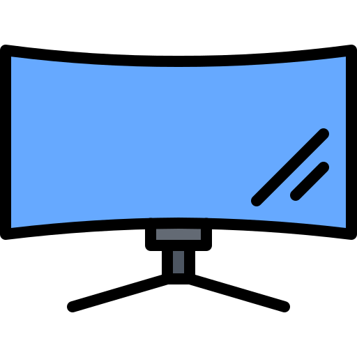 monitor Coloring Color icono