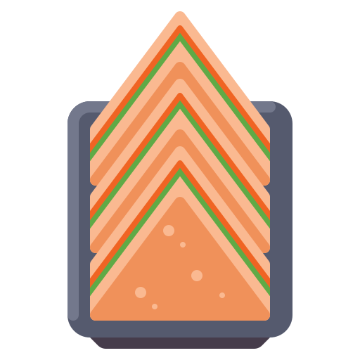 Сэндвич Flaticons Flat иконка