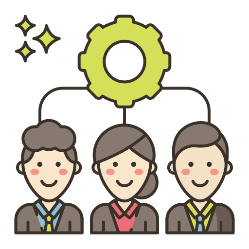 management Flaticons Lineal Color icon