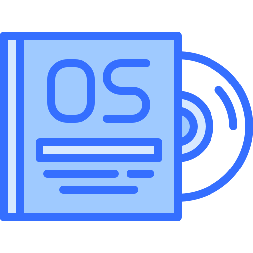 sistema operativo Coloring Blue icona