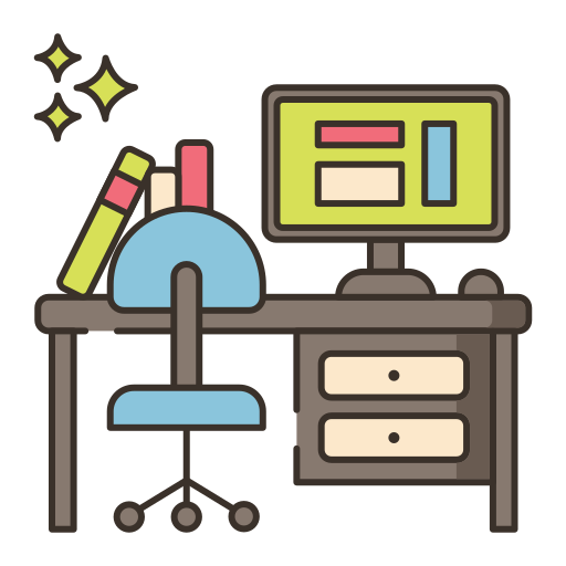 Workplace Flaticons Lineal Color icon