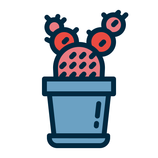 Cactus Generic Outline Color icon