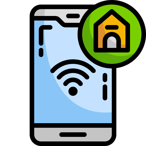 Smart home Generic Outline Color icon