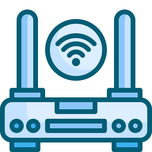 Router device Generic Outline Color icon