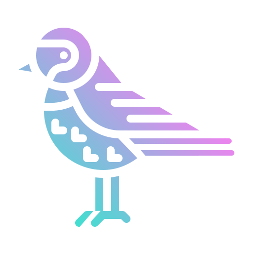 Птица Generic Flat Gradient иконка