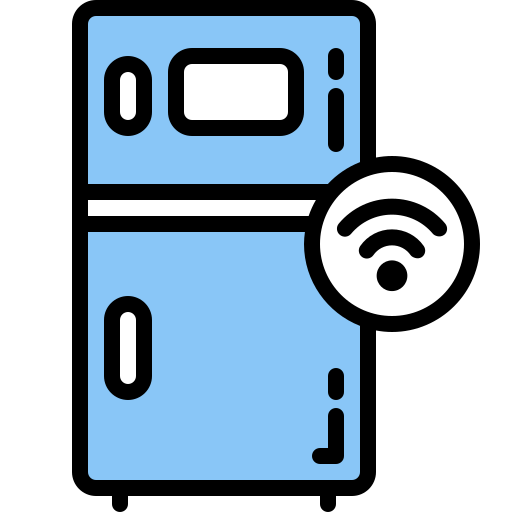 Умный холодильник Generic Fill & Lineal иконка