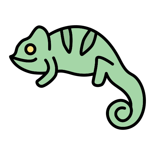 Chameleon Generic Outline Color icon