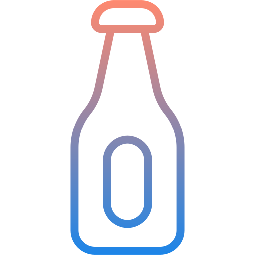 butelka piwa Generic Gradient ikona