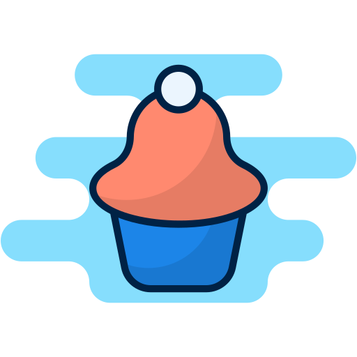 Cup cake Generic Rounded Shapes icon