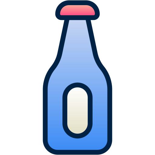 butelka piwa Generic Lineal Color Gradient ikona