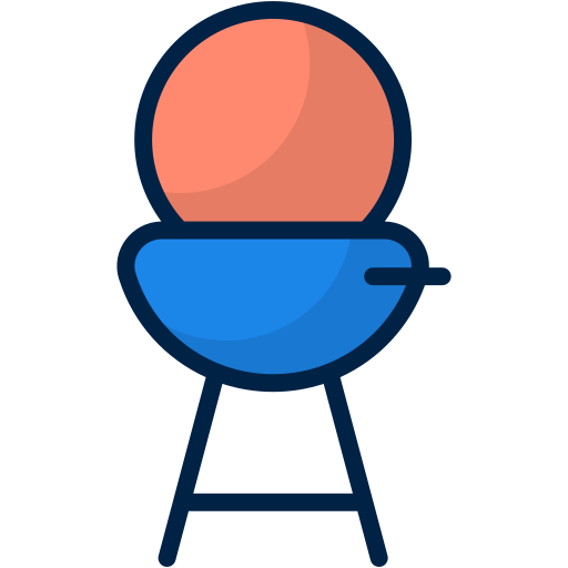 barbecue Generic Outline Color icoon