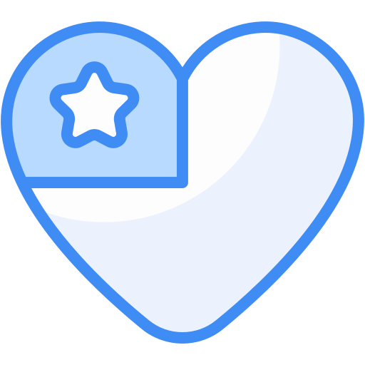 corazón Generic Blue icono