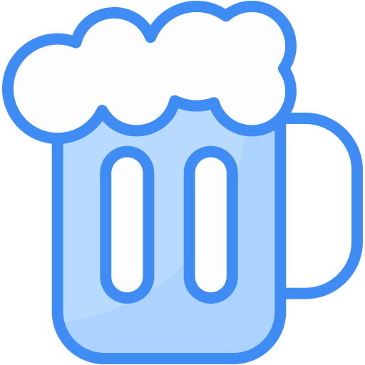 kufel piwa Generic Blue ikona