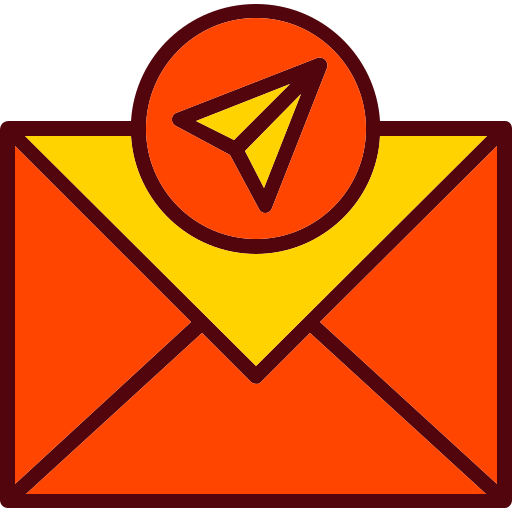 inviare una mail Generic Outline Color icona