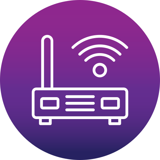 router Generic Flat Gradient icon