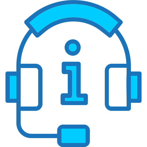 Headphone Generic Blue icon