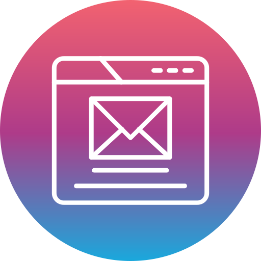 correo Generic Flat Gradient icono