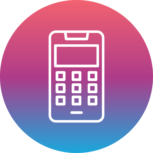 wahltastatur Generic Flat Gradient icon