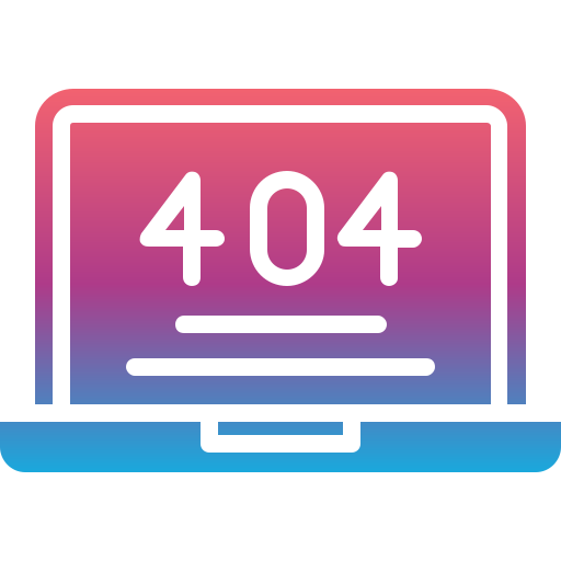błąd 404 Generic Flat Gradient ikona