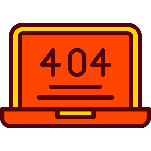 errore 404 Generic Outline Color icona