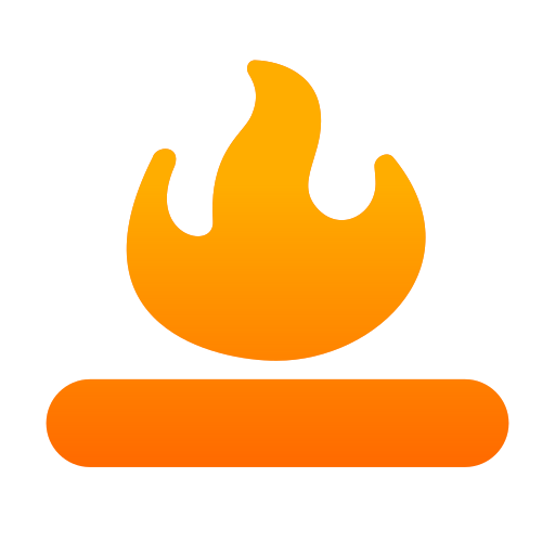 Огонь Generic Flat Gradient иконка