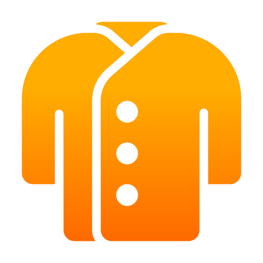 uniforme de cocinero Generic Flat Gradient icono