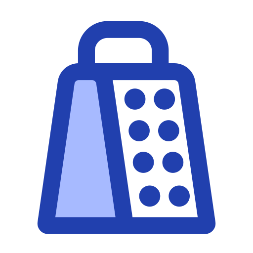 Cheese grater Generic Blue icon