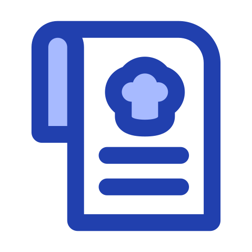 Recipe Generic Blue icon