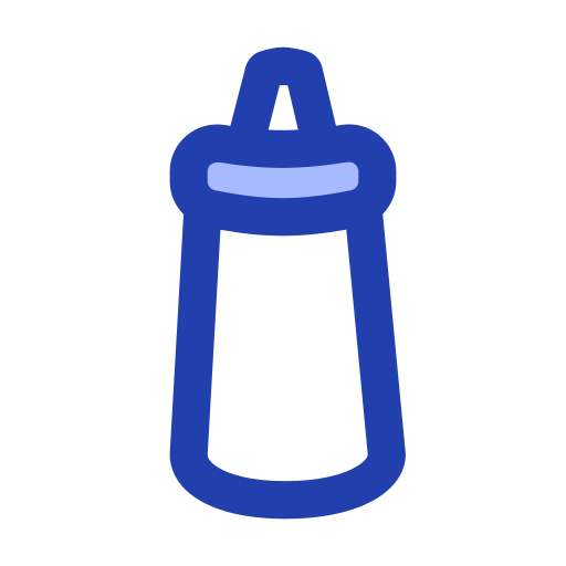Sauce bottle Generic Blue icon
