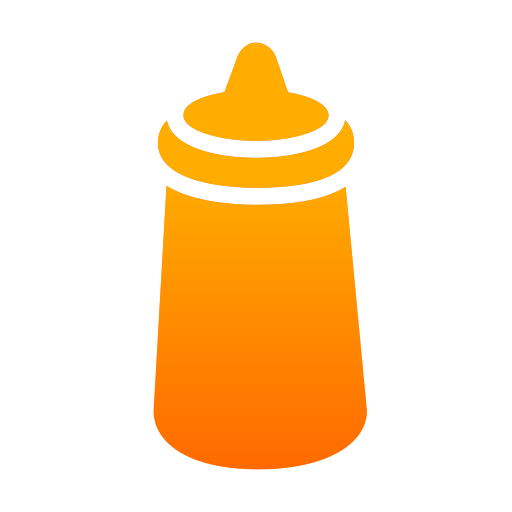 botella de salsa Generic Flat Gradient icono