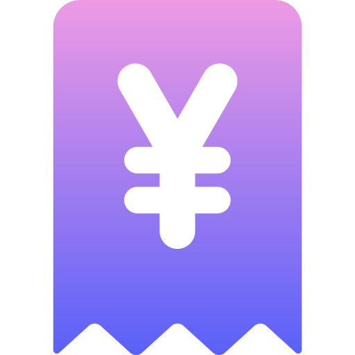 Yen Generic Flat Gradient icon