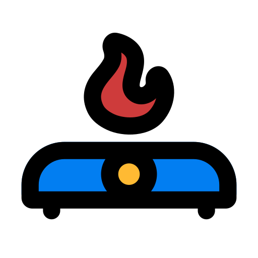Cooking stove Generic Outline Color icon