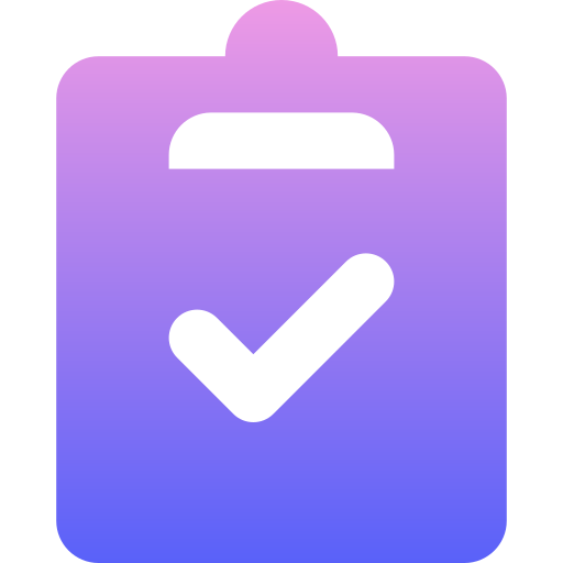 checkliste Generic Flat Gradient icon