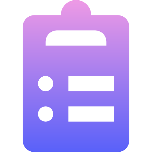 Checklist Generic Flat Gradient icon