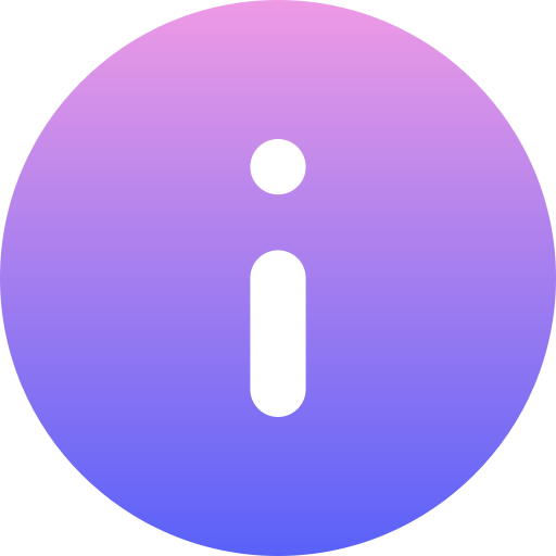 정보 Generic Flat Gradient icon