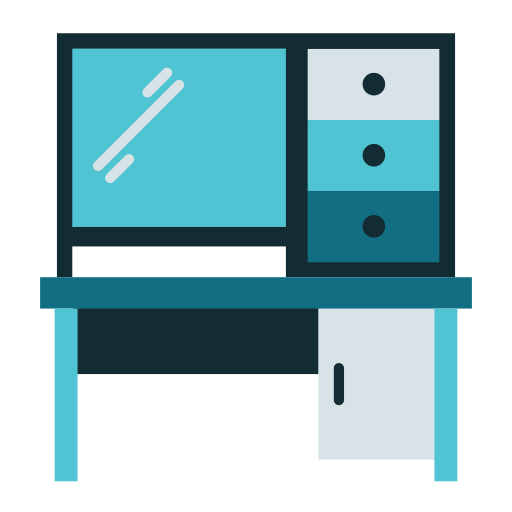 Dressing table Generic Flat icon