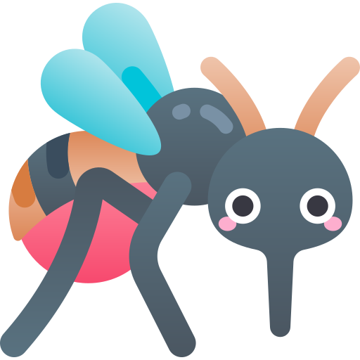 mosquito Kawaii Star Gradient icono