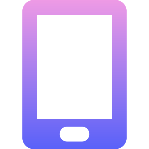 mobile Generic Flat Gradient icona
