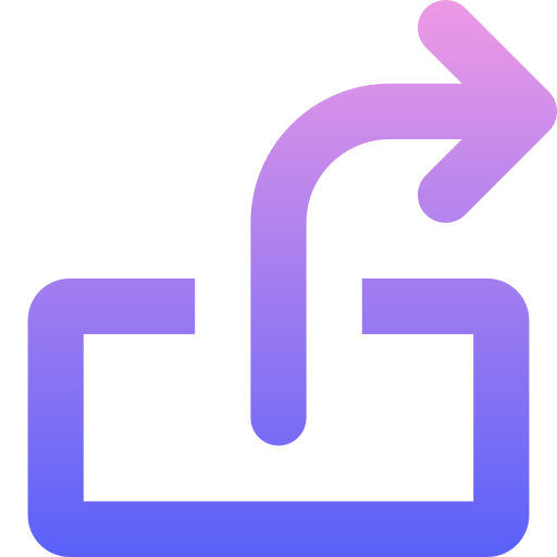 Исходящий Generic Flat Gradient иконка