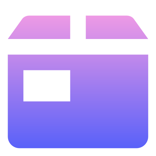 Package Generic Flat Gradient icon