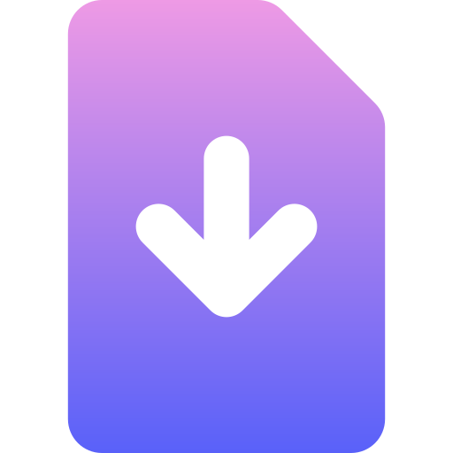 ページダウン Generic Flat Gradient icon