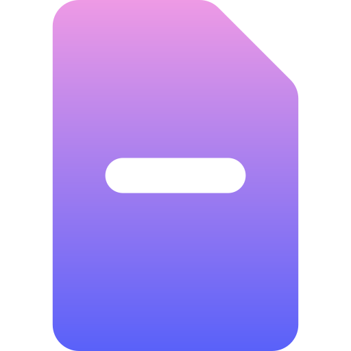 페이지 Generic Flat Gradient icon