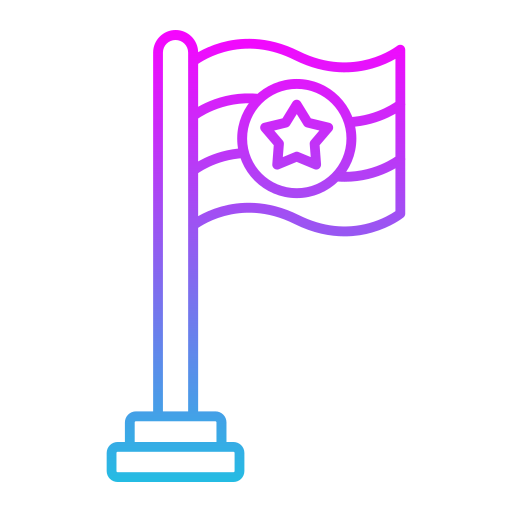 깃발 Generic Gradient icon