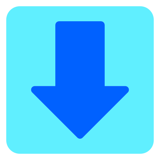 下矢印 Generic Flat icon